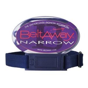 Beltaway NARROW Woman's Flat Buckle Belt - Dennim